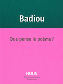Que pense le poème?